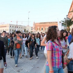 Gli studenti di Trani in marcia contro la violenza