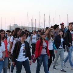 Gli studenti di Trani in marcia contro la violenza