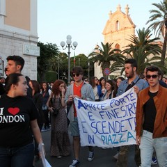 Gli studenti di Trani in marcia contro la violenza