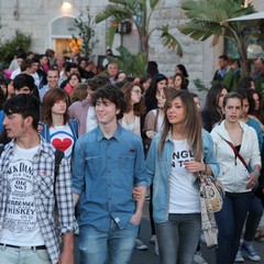 Gli studenti di Trani in marcia contro la violenza