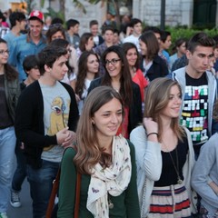 Gli studenti di Trani in marcia contro la violenza