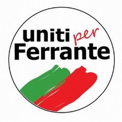 Il simbolo della lista Uniti per Ferrante