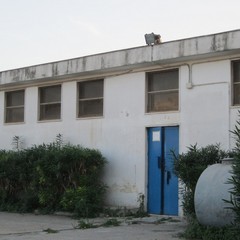 I vecchi spogliatoi dello stadio comunale di Trani