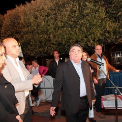 Comizio di Roberto Visibelli e Forza Trani