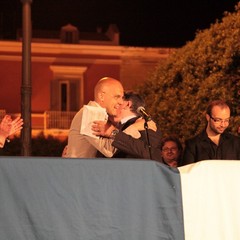 Comizio di Roberto Visibelli e Forza Trani