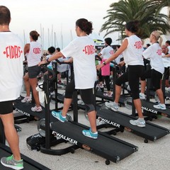 Walking program in piazza Quercia