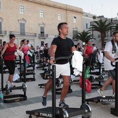 Walking program in piazza Quercia