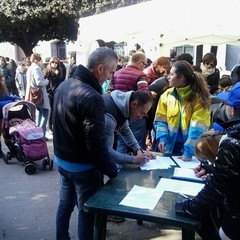 Il comitato L328 in piazza della Repubblica