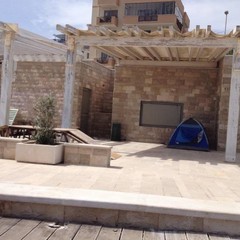 Gli skaters al lido Marechiaro