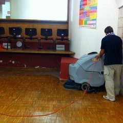 Biblioteca di Trani allagata