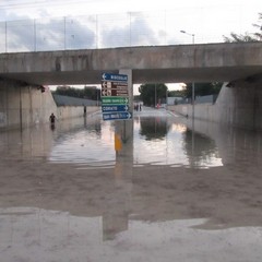 Allagamento sottovia di Pozzopiano