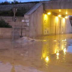 Allagamento sottovia di Pozzopiano