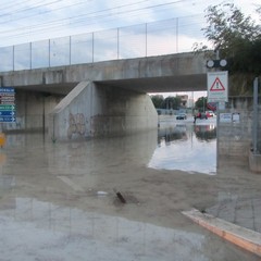 Allagamento sottovia di Pozzopiano