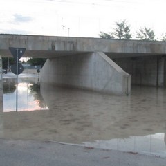 Allagamento sottovia di Pozzopiano