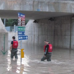 Allagamento sottovia di Pozzopiano