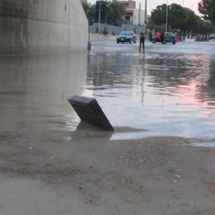 Allagamento sottovia di Pozzopiano