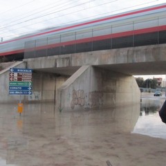 Allagamento sottovia di Pozzopiano