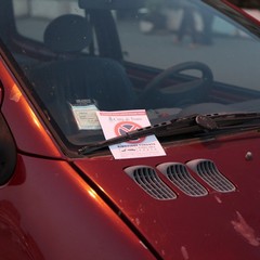 Auto, moto e rifiuti sul porto di Trani