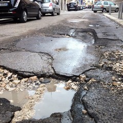 Emergenza buche stradali dopo il maltempo