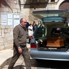 Giancarlo Tamborrino, camera ardente a Palazzo Palmieri