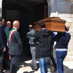 Giancarlo Tamborrino, camera ardente a Palazzo Palmieri