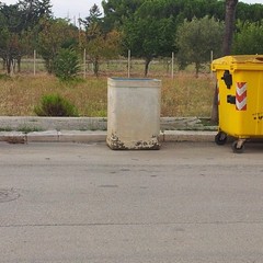 Una cisterna di amianto in via Puccini