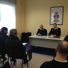 Conferenza stampa Carabinieri Trani