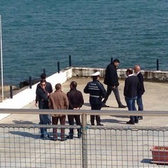 Ordigno sotto costa, le operazioni di recupero