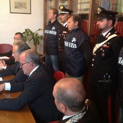 Spaccio, conferenza stampa dei Carabinieri