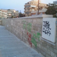 Graffiti al lido Marechiaro