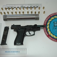 Armi sequestrate dalla Polizia di Trani