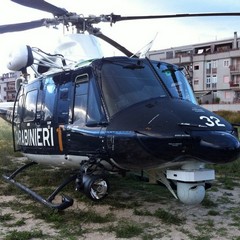 A Sant'Angelo atterra l'elicottero dei Carabinieri
