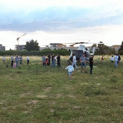 A Sant'Angelo atterra l'elicottero dei Carabinieri