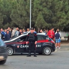 A Sant'Angelo atterra l'elicottero dei Carabinieri