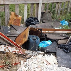 Degrado in via Giacchetti