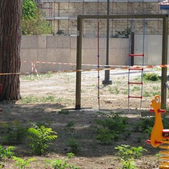 Giostrine nella Villa Bini