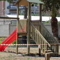 Giostrine nella Villa Bini