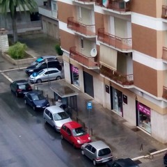 Macchine in via Malcangi