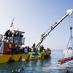 Recupero ancora Papagno al largo di Trani