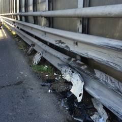 Incidente sulla strada statale 16 bis