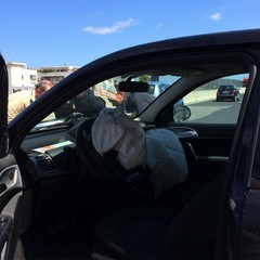 Incidente sulla strada statale 16 bis