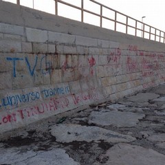 Graffiti al molo S. Antuono