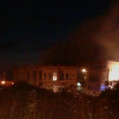 Incendio capannone Andria Trani