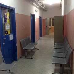 Le foto della "passeggiata" in ospedale