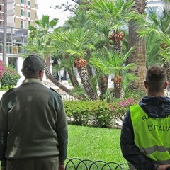 Rangers di Trani controllano piazza della Repubblica