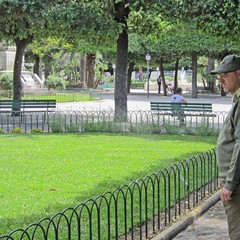 Rangers di Trani controllano piazza della Repubblica