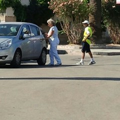 Parcheggiatori abusivi a Colonna