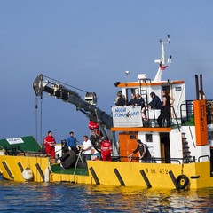 Recupero ancora Papagno al largo di Trani