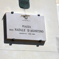 Intitolazione di piazza Natale D'Agostino
