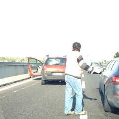 Incidente sulla 16 bis fra Trani e Bisceglie